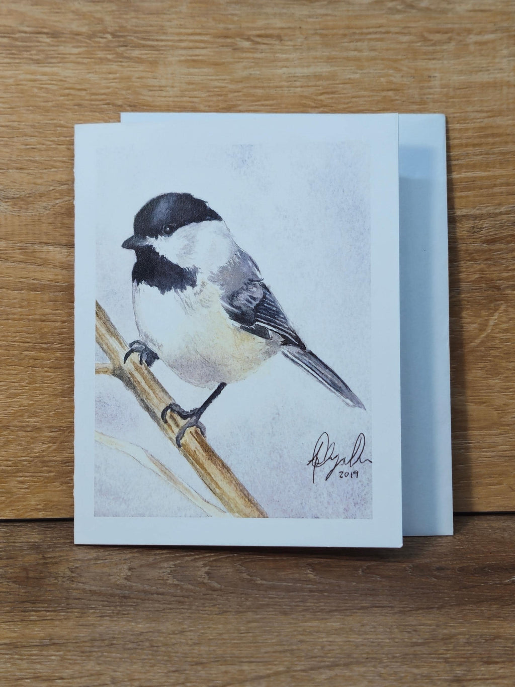 Chickadee Greeting Card