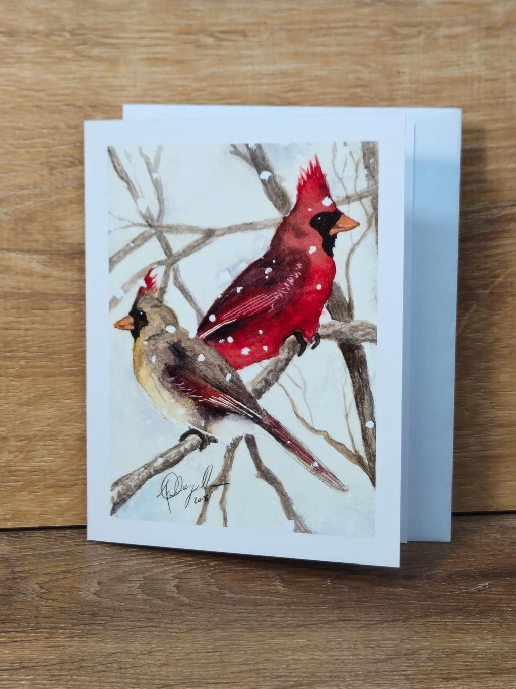 Cardinal Greeting Card