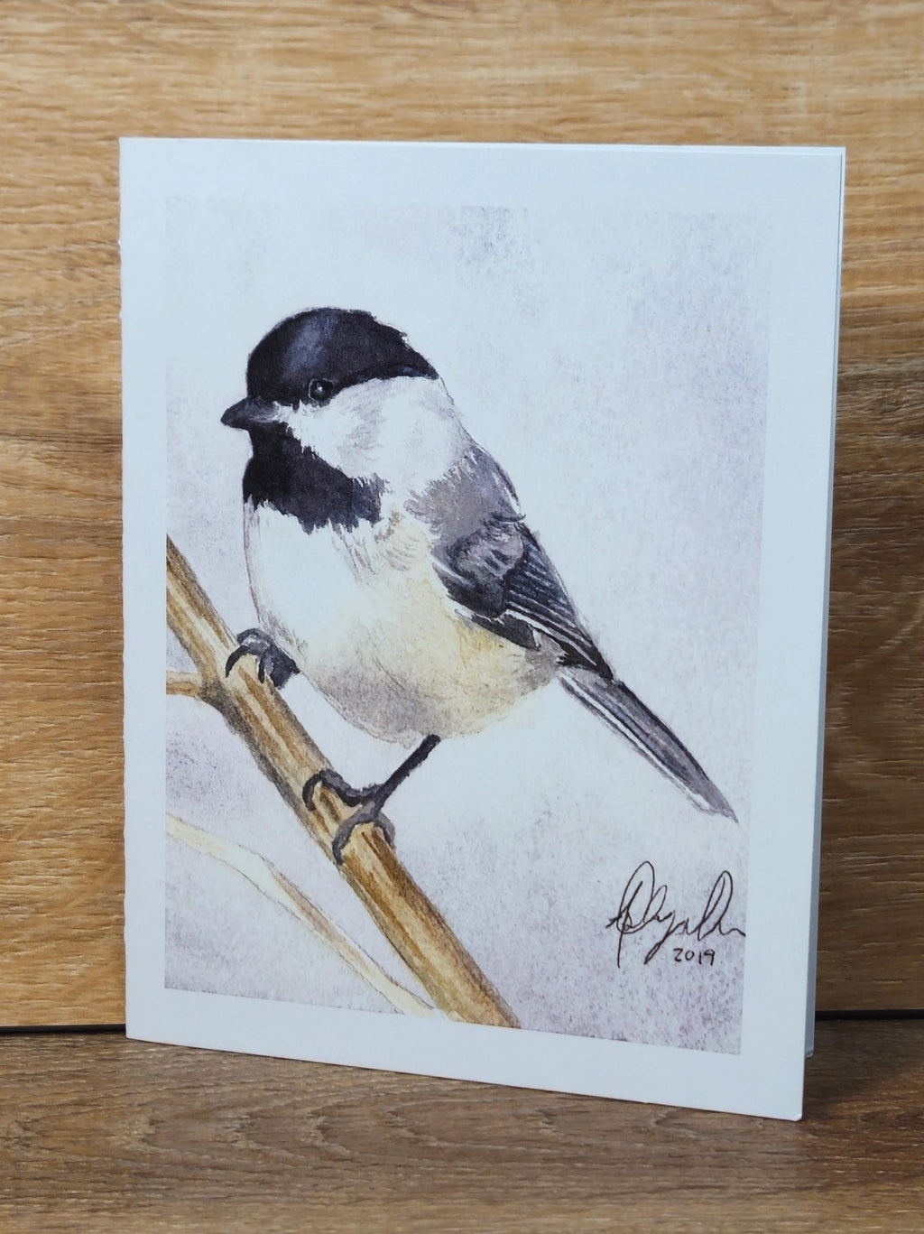 Chickadee Greeting Card