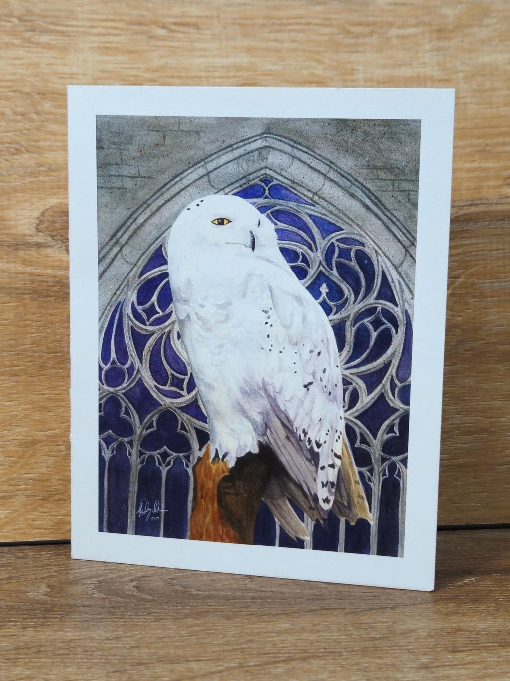 Snowy Owl Greeting Card