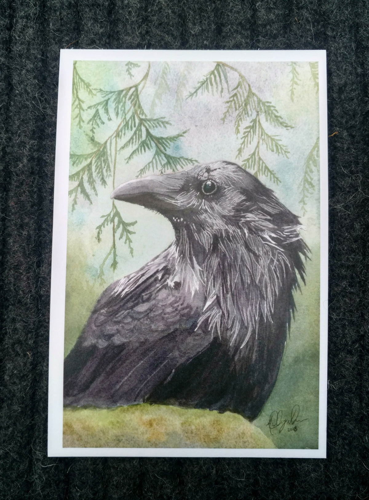 Birds of Prey Postcard Pack, fine art Postcards by Ashley Nelson