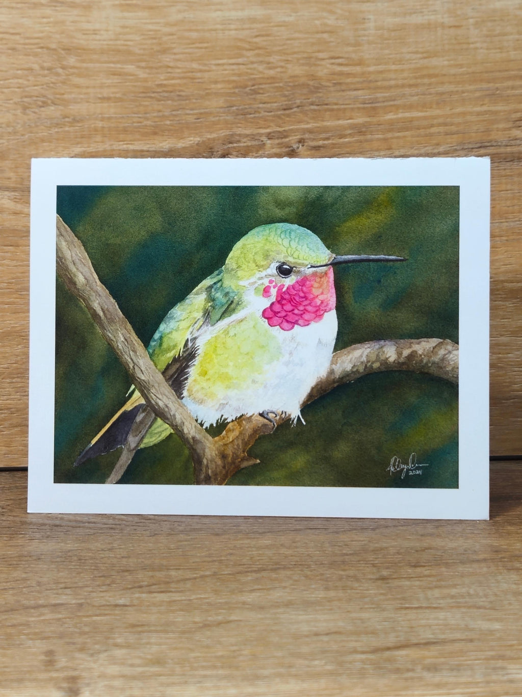 Hummingbird Greeting Card