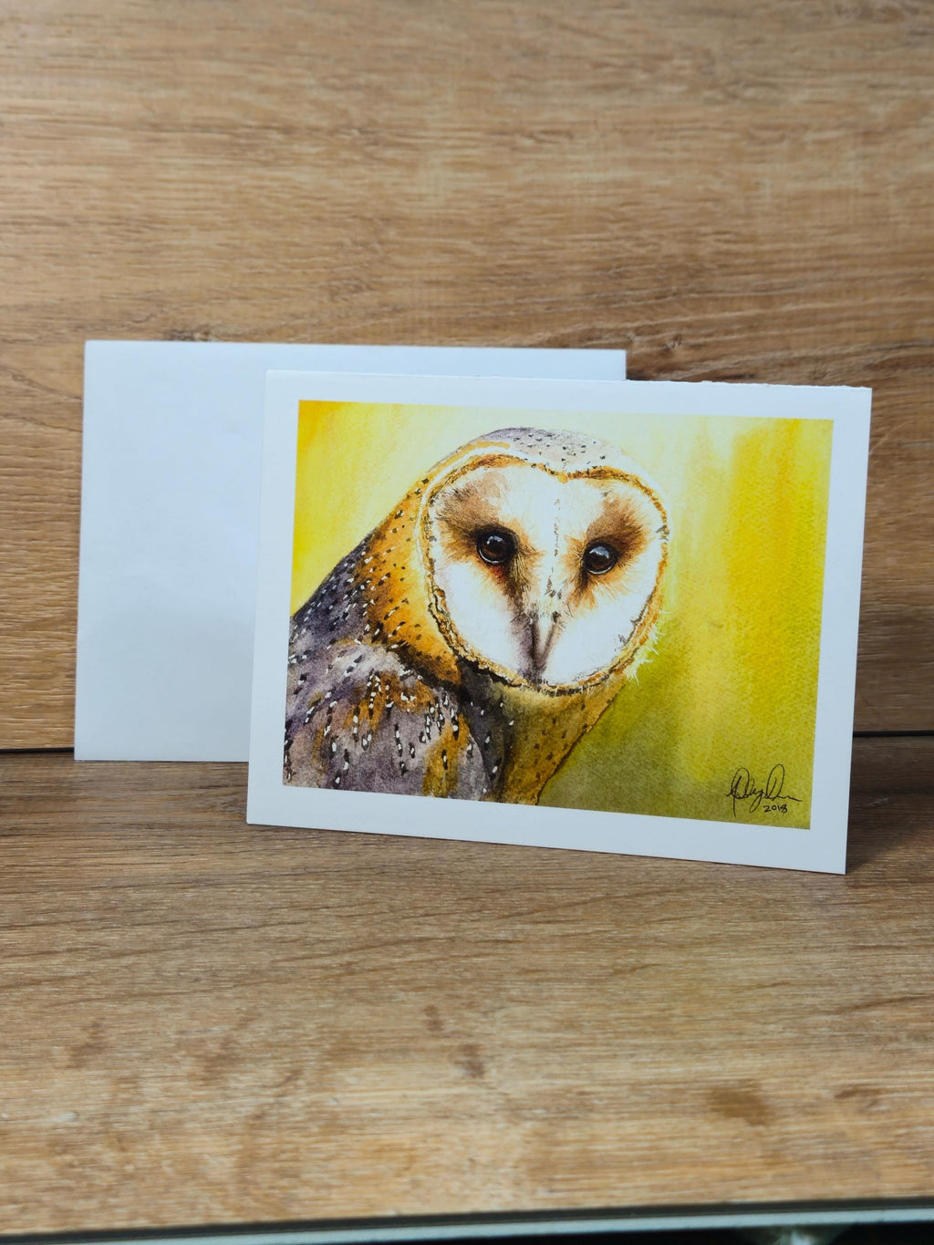 Barn Owl Greeting Card