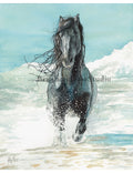 Neptune’s Steed Original Watercolor