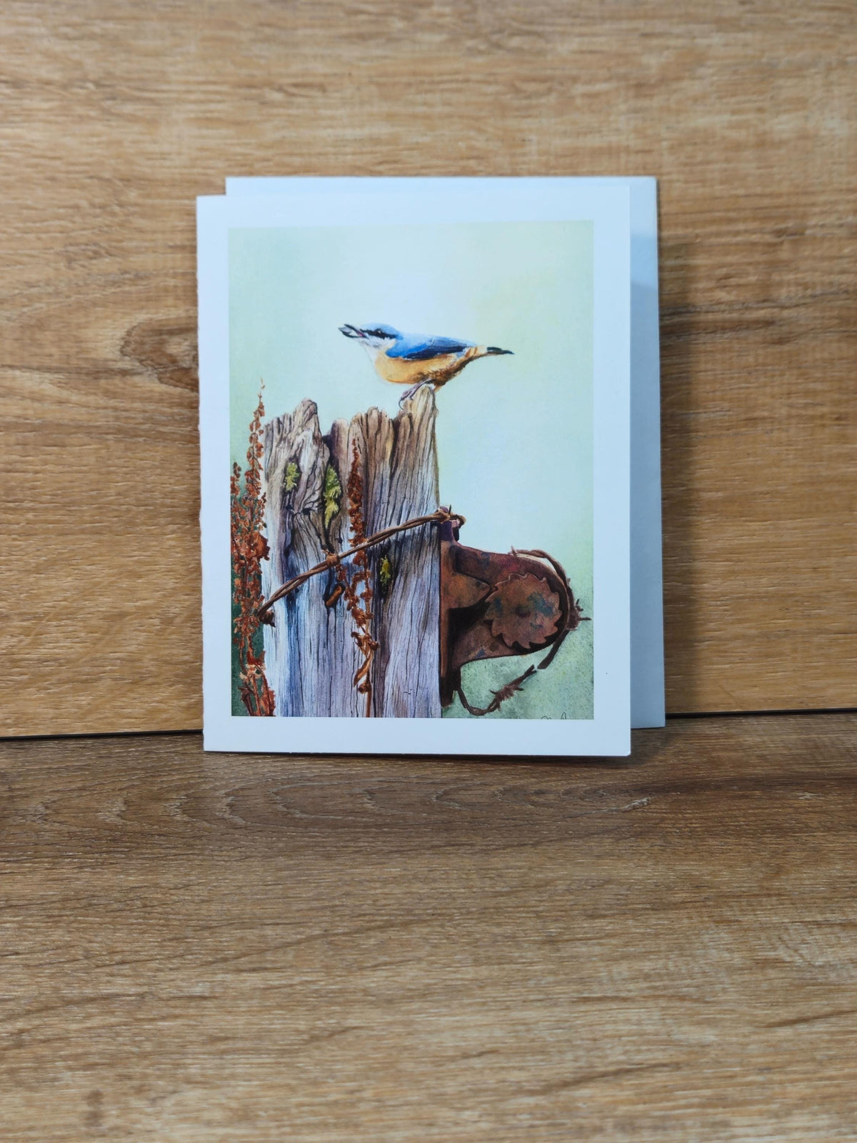 Nuthatch Greeting Card