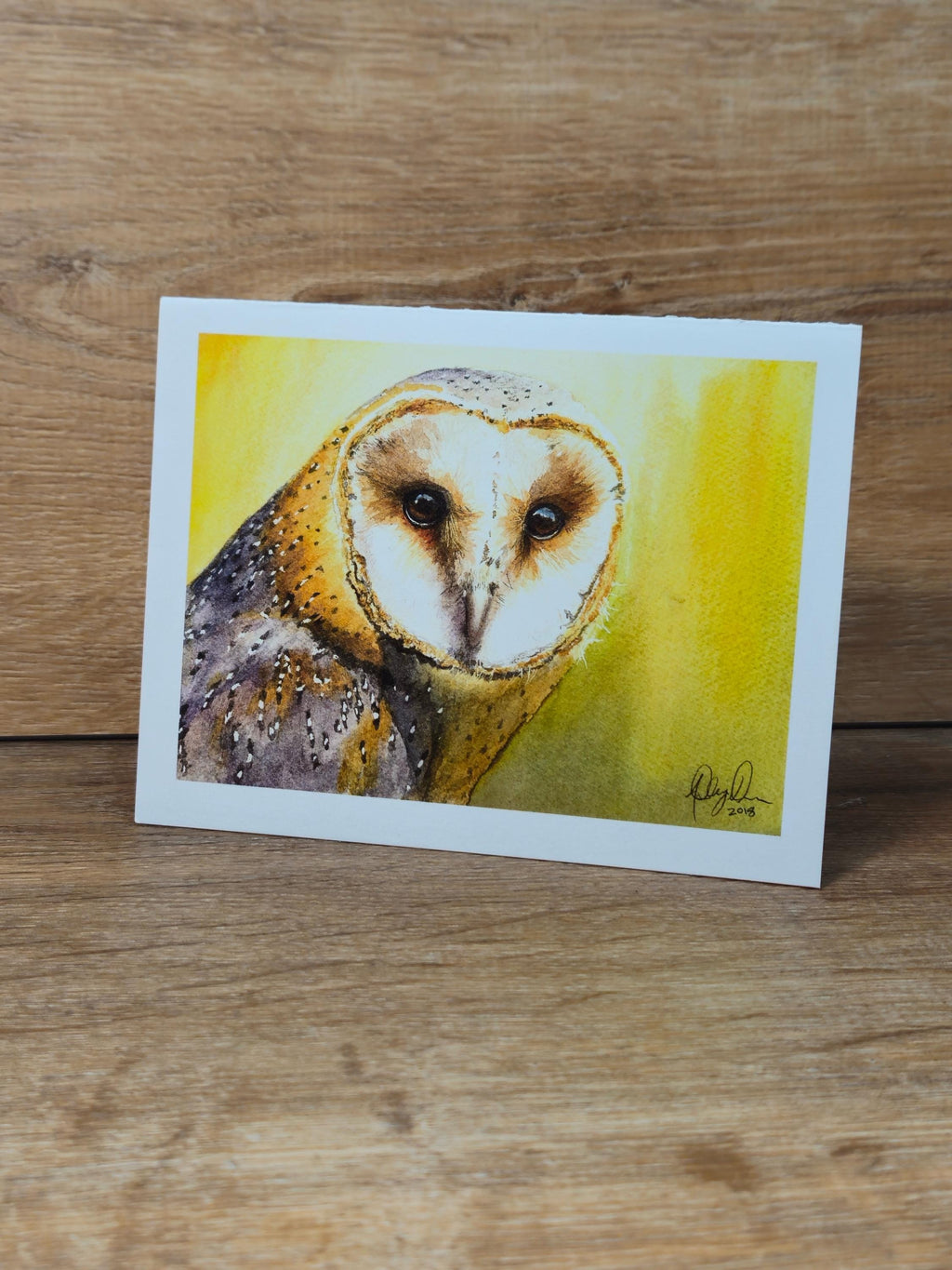 Barn Owl Greeting Card