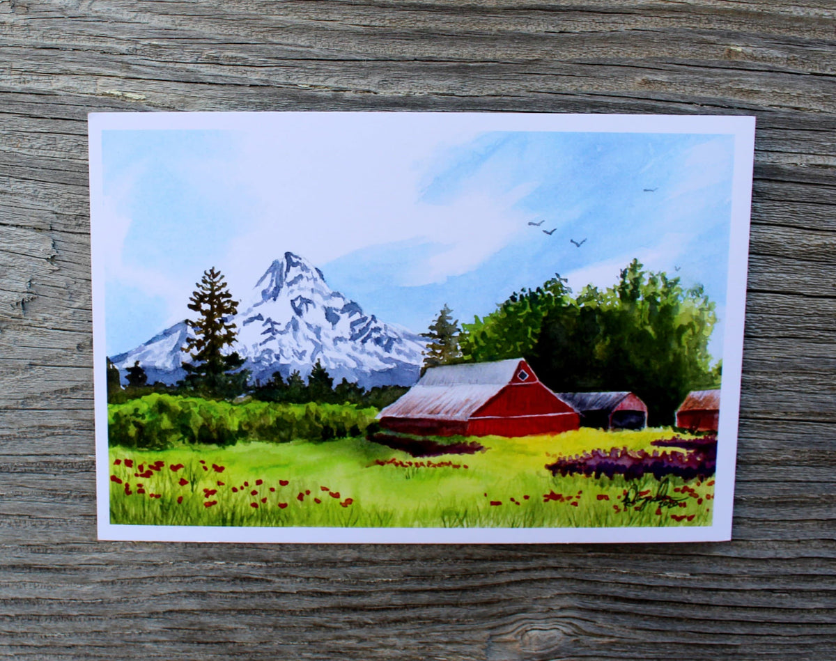 Mt Hood Postcard Pack, Fine Art Postcards by Ashley Nelson