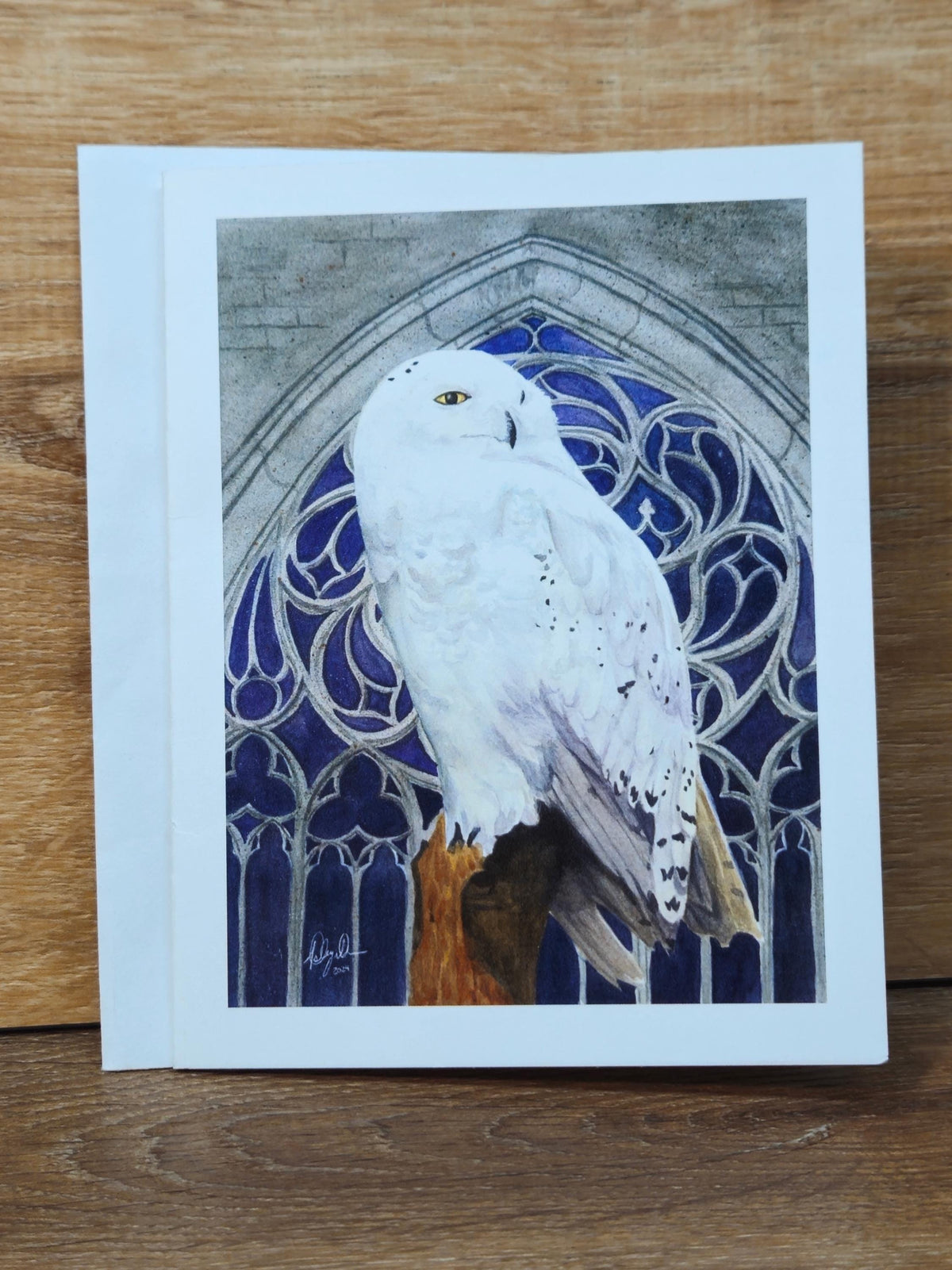 Snowy Owl Greeting Card
