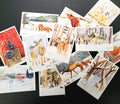 Snowy Animals Postcard Pack