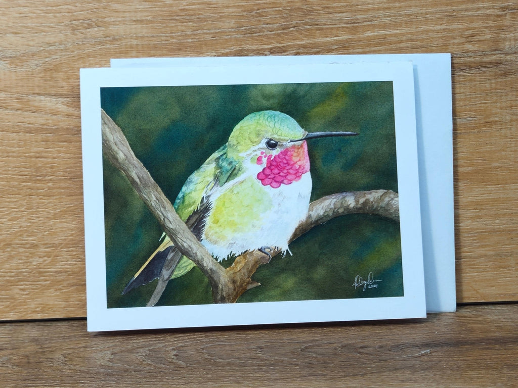 Hummingbird Greeting Card